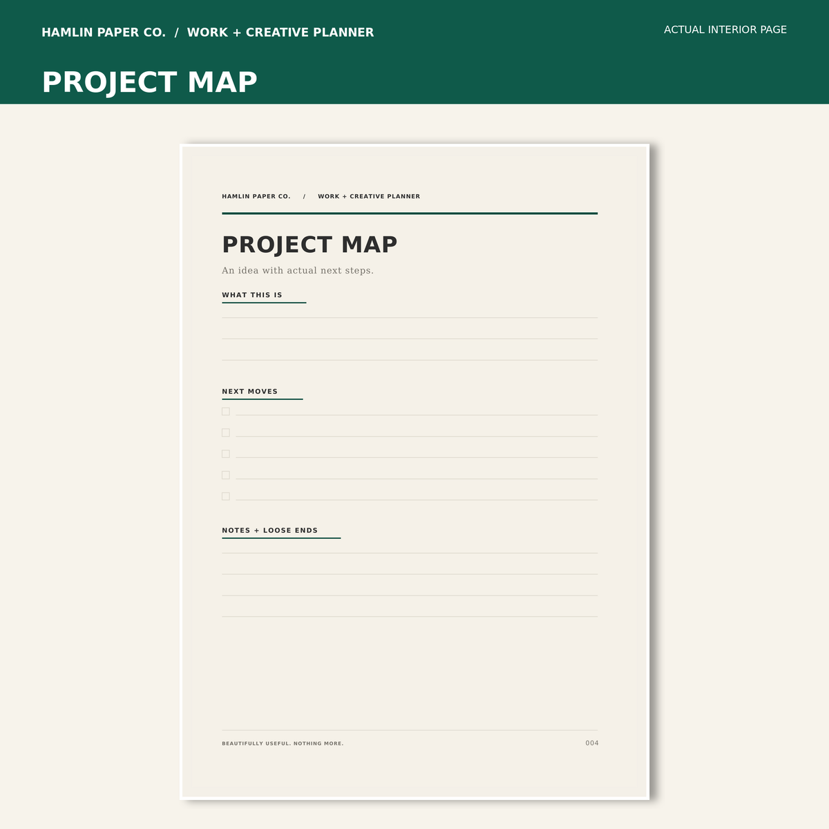 PREORDER - Work + Creative Planner