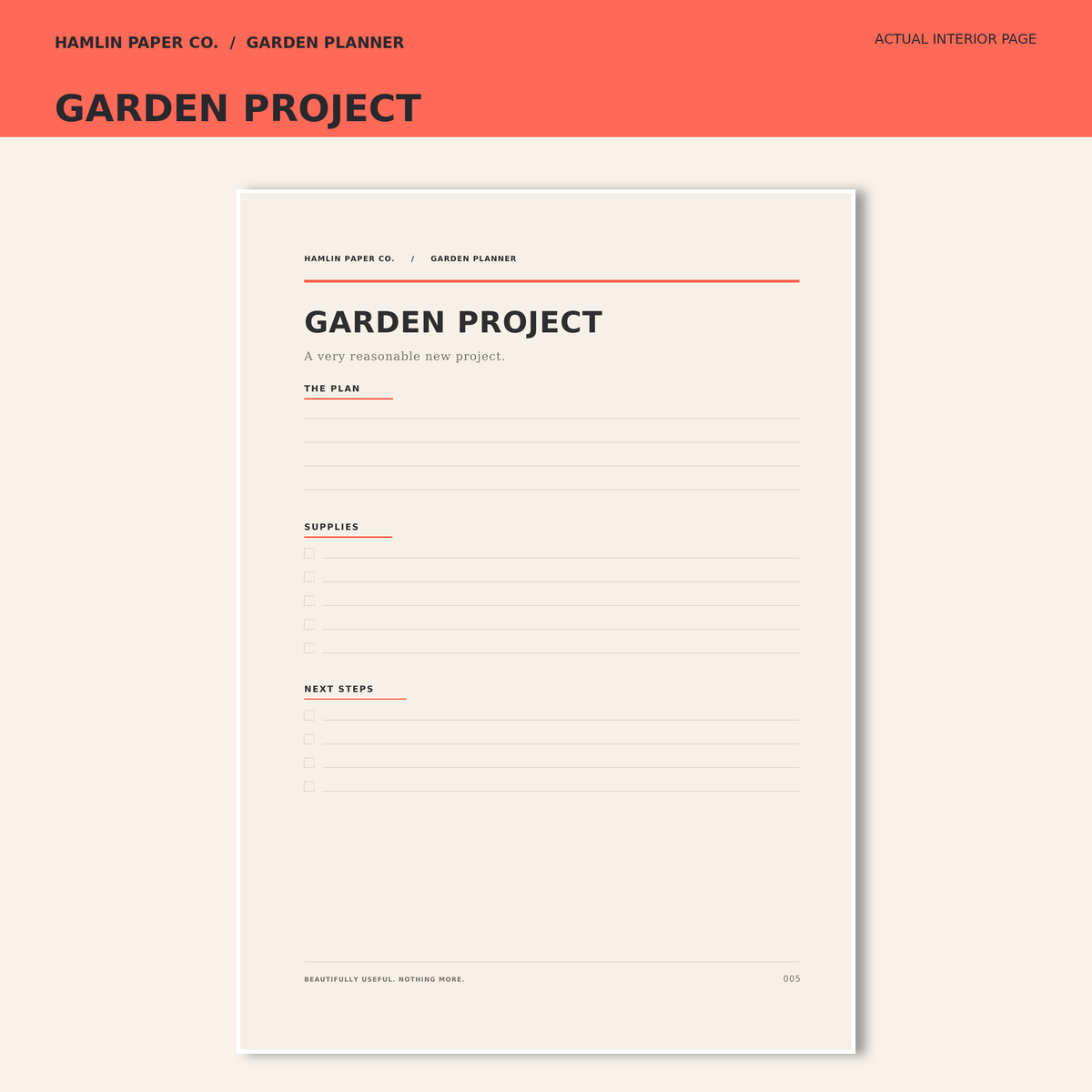 PREORDER - Garden Planner