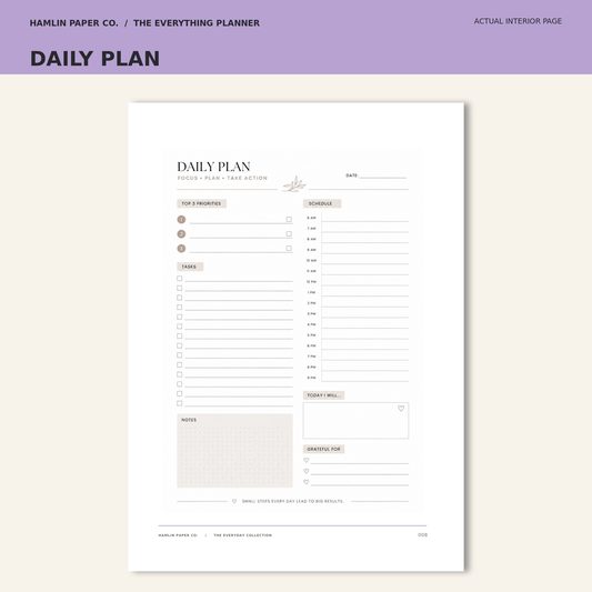 PREORDER - The Everything Planner