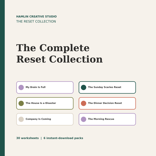 The Complete Reset Collection | Printable PDF Bundle