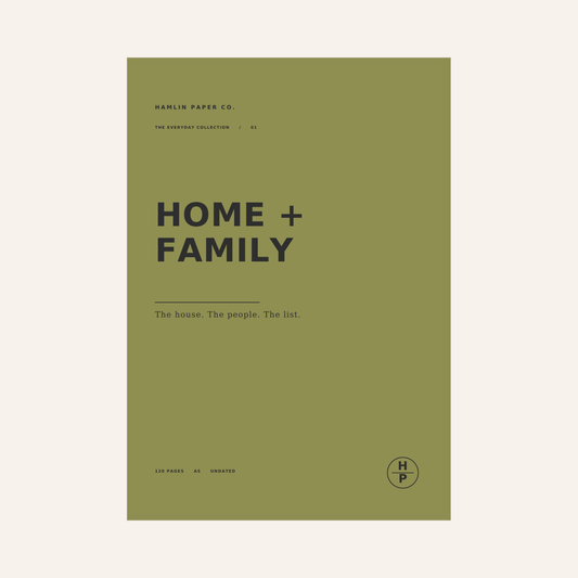 PREORDER - Home + Family Planner
