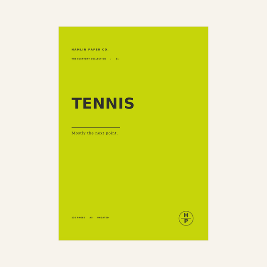 PREORDER - Tennis Planner
