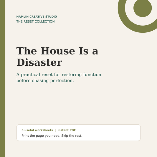 The House is a Disaster | Printable PDF