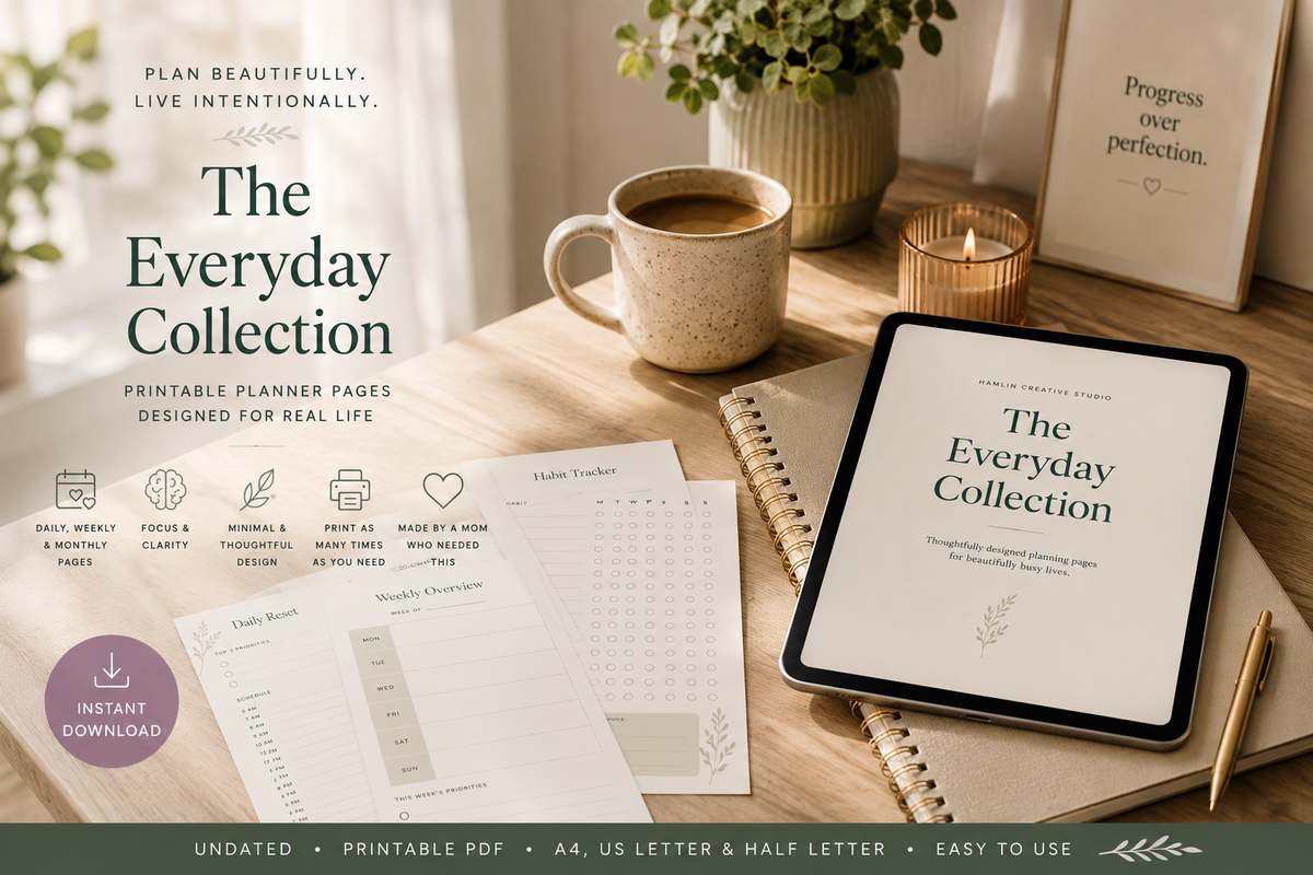 The Everyday Collection™

Printable Planner for Busy Brains